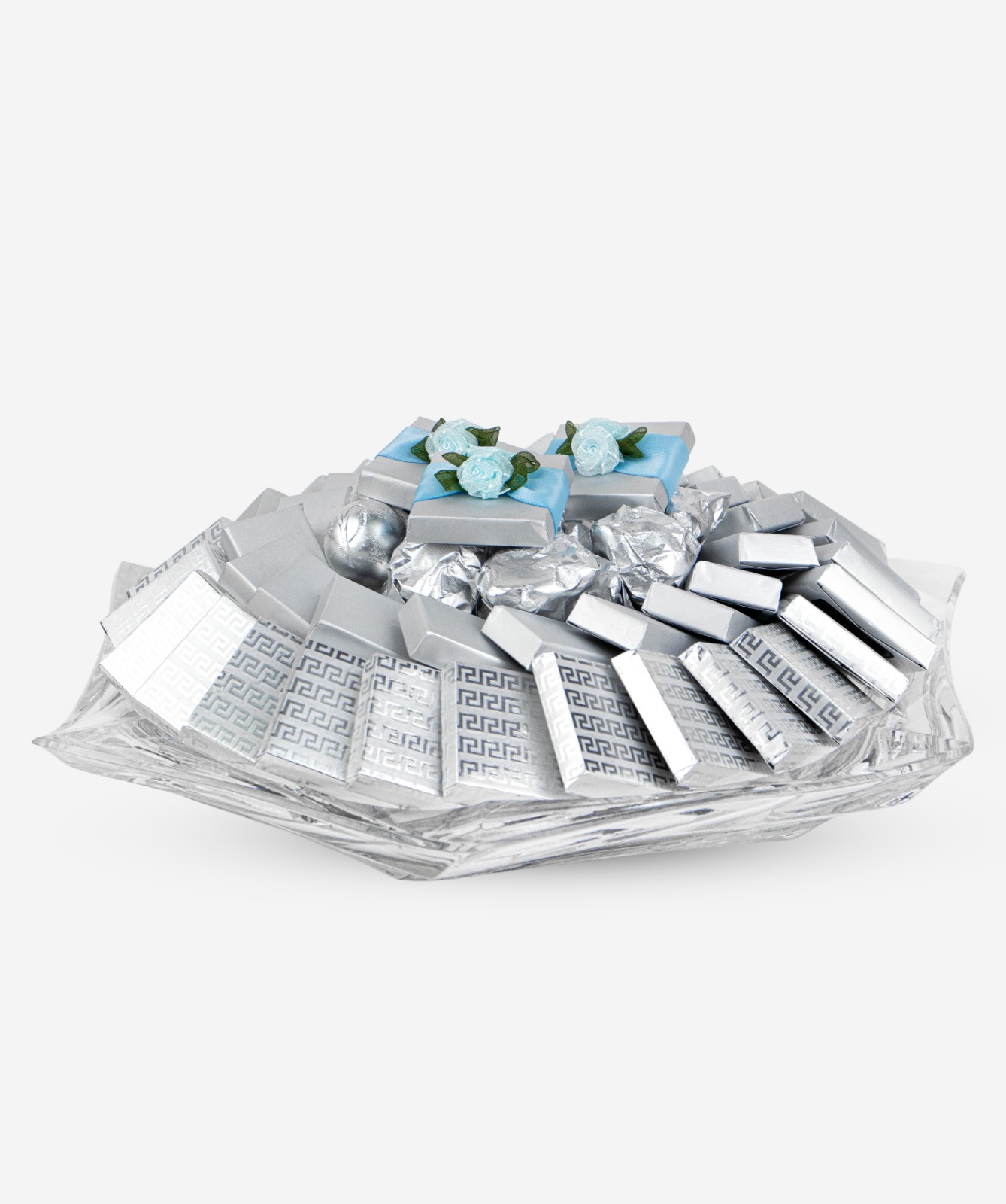 Bohemia Hexagon Plate (silver)