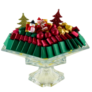 Christmas Bohemia Large High Plate