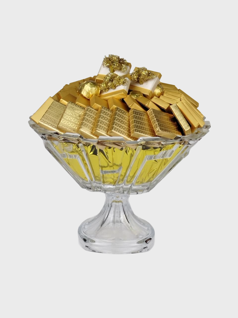 High Ribbed Bohemia Bowl