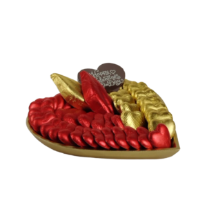 Golden Wooden Heart Large