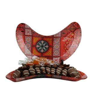 Mini Red Crescent Choco Platter
