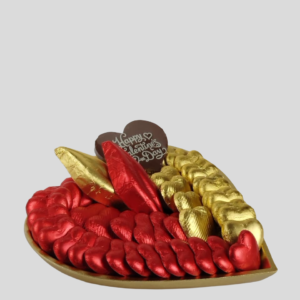 Golden Wooden Heart Large