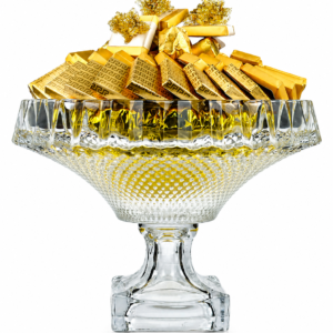 Crystalline High Platter Gold