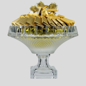 Crystalline High Platter Gold