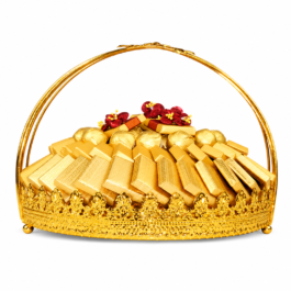 Round Tray With Handle