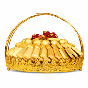 Round Tray With Handle