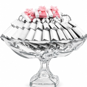 Royal Crystalline Bowl (Silver)